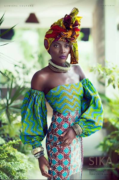 Ghana’s Lumiere Couture Presents The African Print Filled ‘Sika’ Collection
