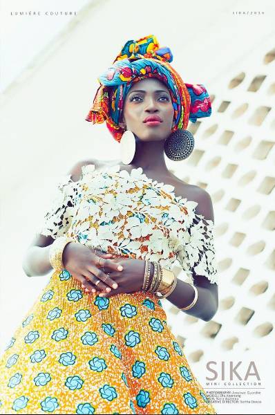 Ghana’s Lumiere Couture Presents The African Print Filled ‘Sika’ Collection