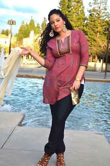 STYLISH AND COMFY PLUS-SIZE ANKARA DRESSES
