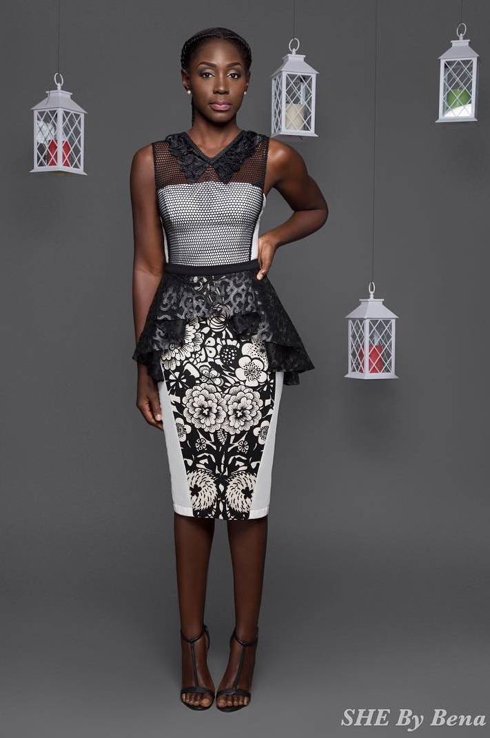 Ghana’s She By Bena Presents A Beautiful Monochrome Collection For 2016