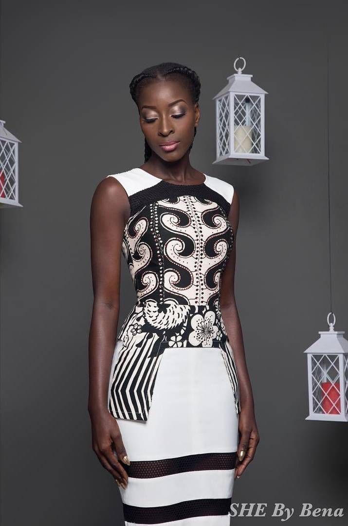 Ghana’s She By Bena Presents A Beautiful Monochrome Collection For 2016