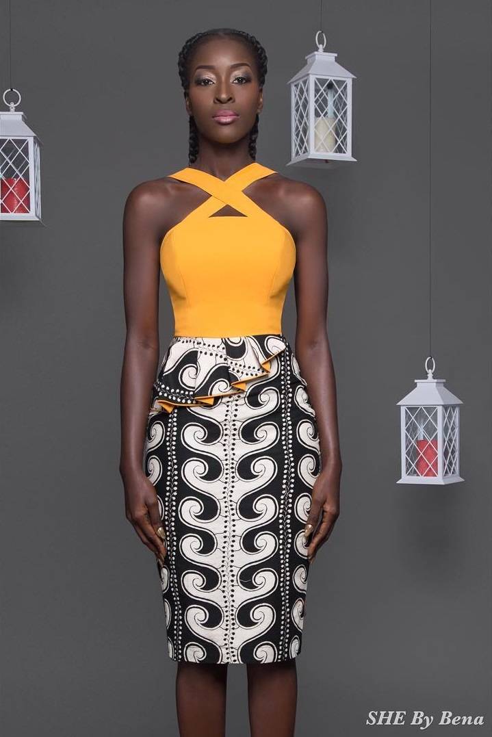 Ghana’s She By Bena Presents A Beautiful Monochrome Collection For 2016