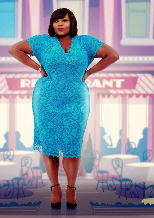 COOL AND TRENDY ASO EBI SHORT LACE DRESSES