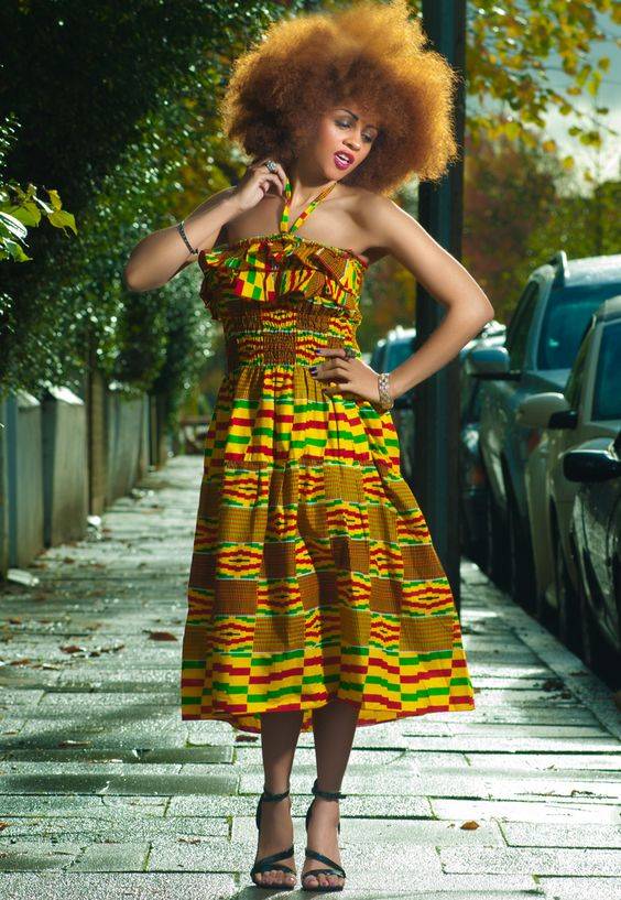 THESE HALTER NECK ANKARA STYLES ARE WHAT YOU NEED FOR THIS SEASON