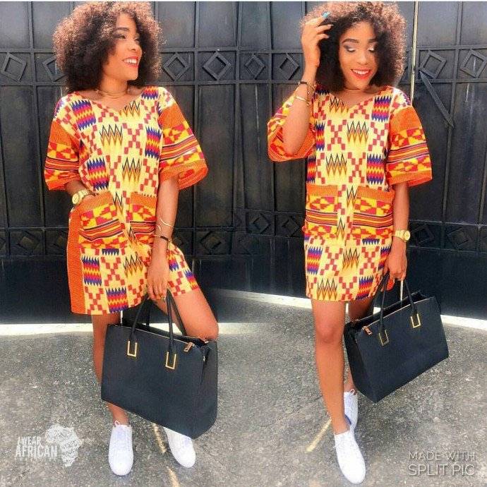 ANKARA AND SNEAKERS IS THE LATEST STYLE TREND IN AFRICAN FASHION