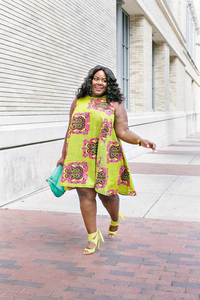 THE NOTEWORTHY PLUS-SIZE ANKARA OUTFITS FOR THE SEASON