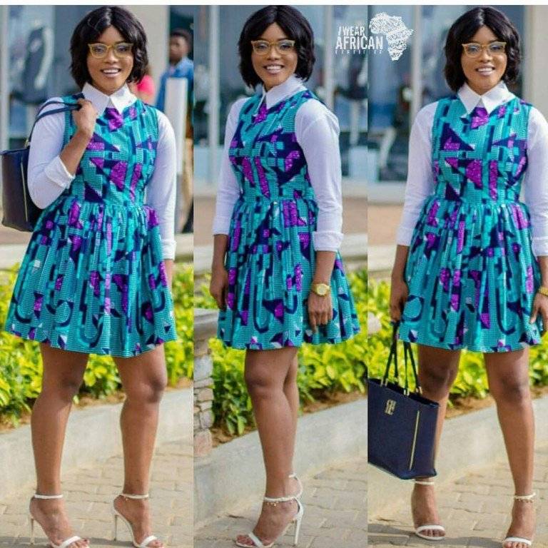 FRIDAY NIGHT STYLE: ANKARA SHORT DRESS TREND