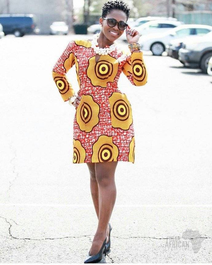 FRIDAY NIGHT STYLE: ANKARA SHORT DRESS TREND