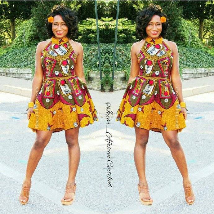 FRIDAY NIGHT STYLE: ANKARA SHORT DRESS TREND