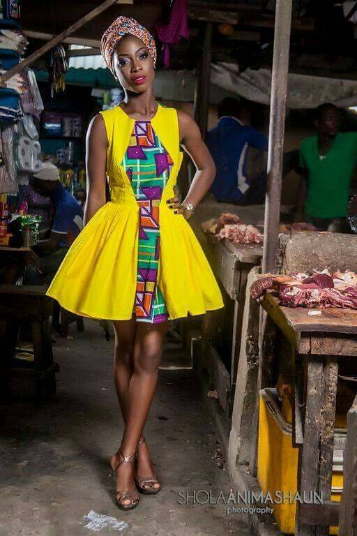 FRIDAY NIGHT STYLE: ANKARA SHORT DRESS TREND