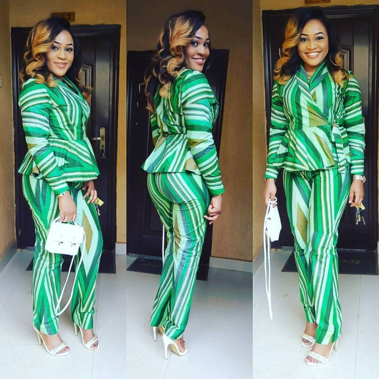 CATCH THE PEPLUM FEVER WITH THESE ANKARA STYLES