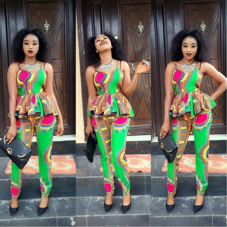 CATCH THE PEPLUM FEVER WITH THESE ANKARA STYLES