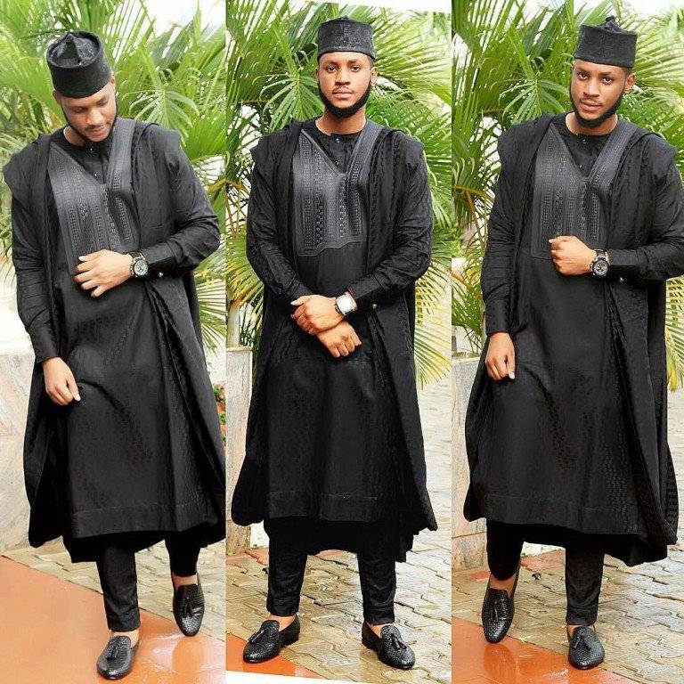 AFRICAN MEN AGBADA STYLE FASHION: YORUBA DEMON EDITED