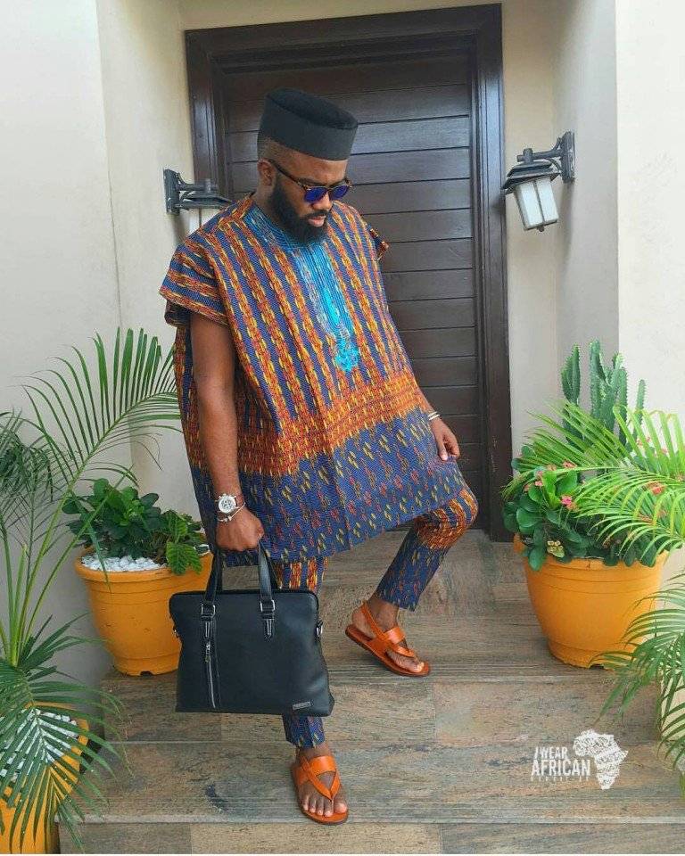 AFRICAN MEN AGBADA STYLE FASHION: YORUBA DEMON EDITED