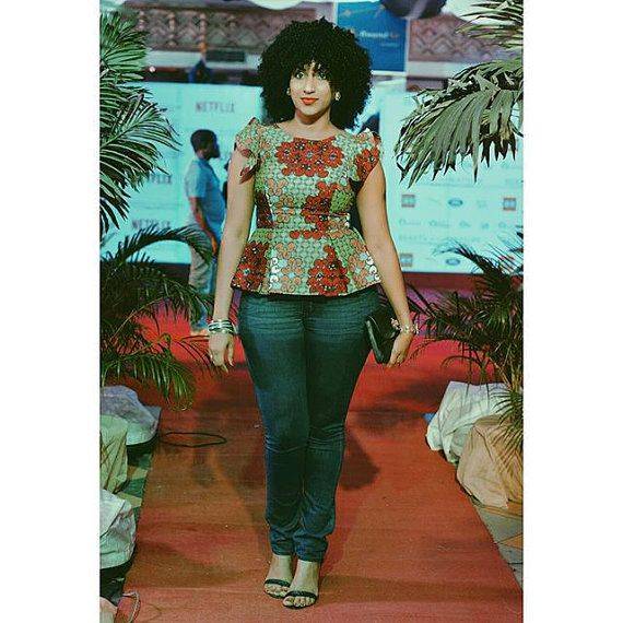 FLATTERING ANKARA STYLES FOR PLUS-SIZE BEAUTIES