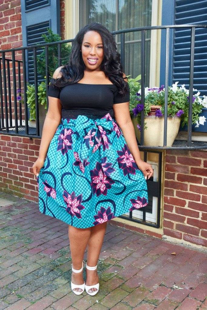 FLATTERING ANKARA STYLES FOR PLUS-SIZE BEAUTIES