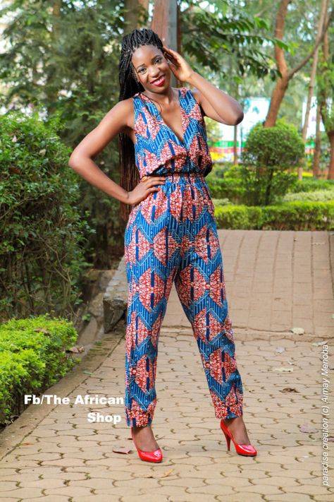 THESE ARE THE ON-POINT ANKARA JUMPSUIT STYLES YOU NEED