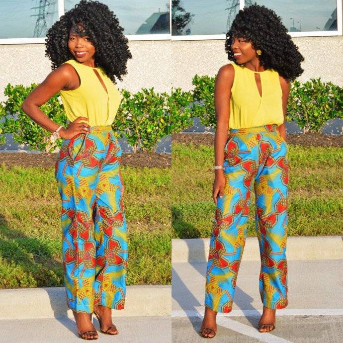 HOW TO STYLE WIDE-LEG ANKARA PANT