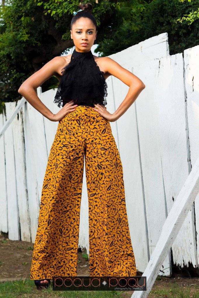 HOW TO STYLE WIDE-LEG ANKARA PANT