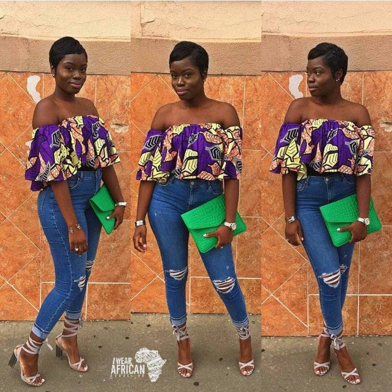 THE OFF-THE-SHOULDER ANKARA TREND EVERY ONE IS CRAZY ABOUT