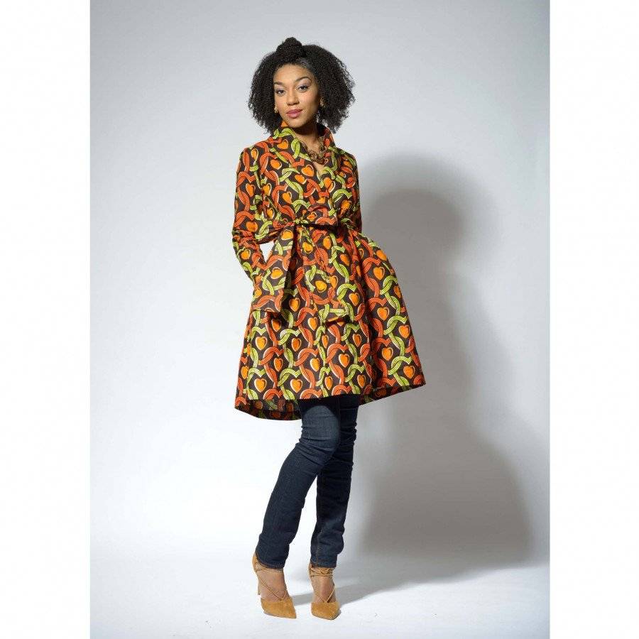 THESE ARE ANKARA LONG SLEEVE STYLES YOU NEED THIS RAINY AUGUST BREAK