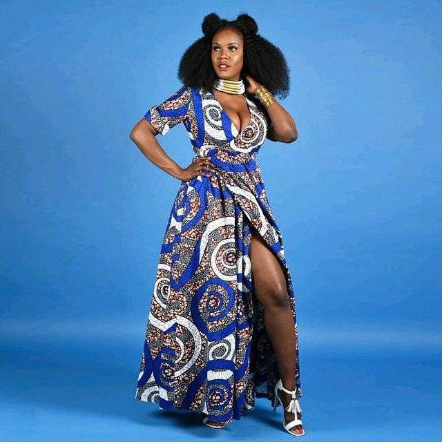 THE ANKARA WRAP DRESS IS A WARDROBE STAPLE