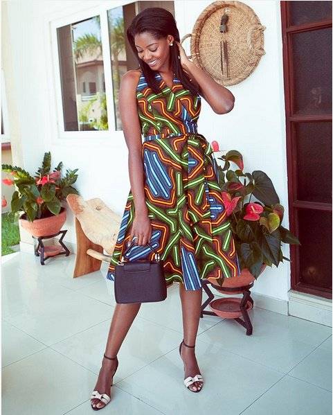 THE ANKARA WRAP DRESS IS A WARDROBE STAPLE