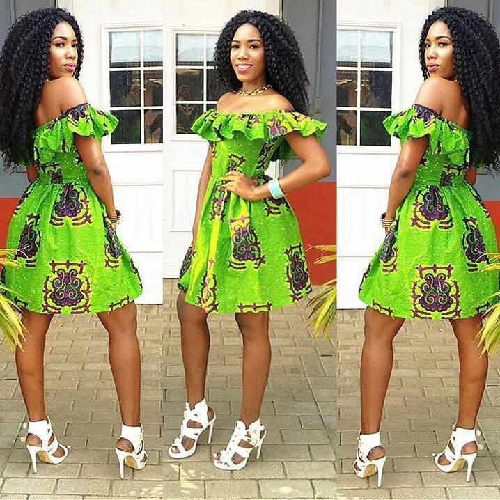 THROW BACK TO BEING FASHIONABLE IN THESE LATEST ANKARA STYLES