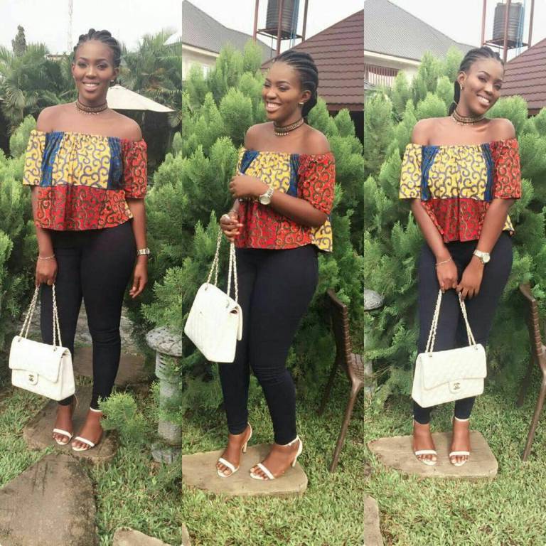 THROW BACK TO BEING FASHIONABLE IN THESE LATEST ANKARA STYLES