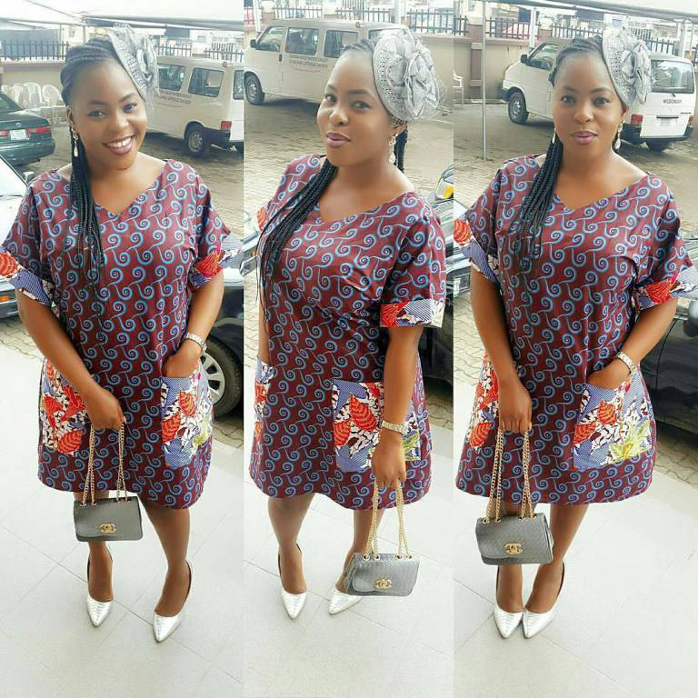 THROW BACK TO BEING FASHIONABLE IN THESE LATEST ANKARA STYLES