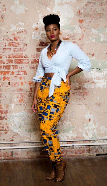 THIS IS HOW YOU CAN PULL OFF AN ANKARA DRAWSTRING PANT