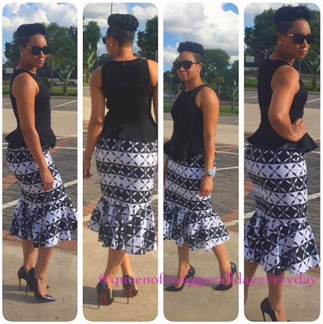 THESE ANKARA TRUMPET DRESSES TREND YOU SHOULD JOIN NOW