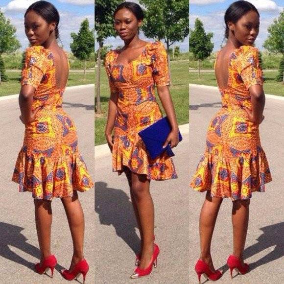 THESE ANKARA TRUMPET DRESSES TREND YOU SHOULD JOIN NOW
