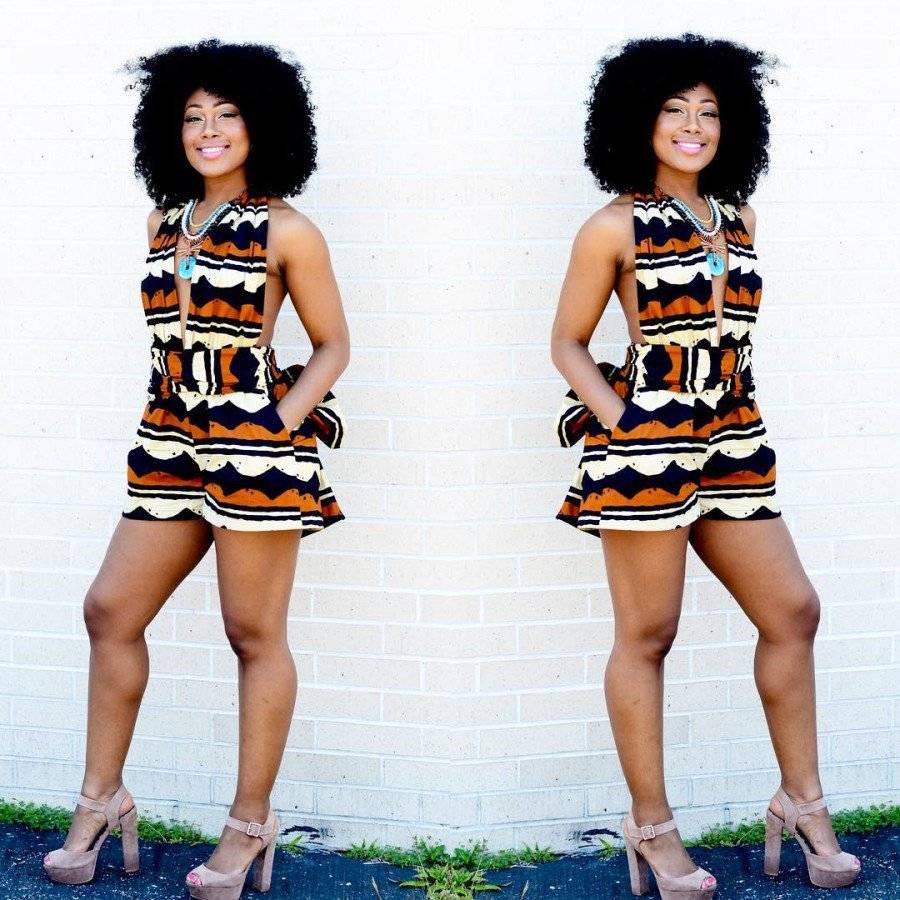 THE ANKARA PLAYSUIT SHOULD BE YOUR FRIDAY NIGHT STYLE PICK