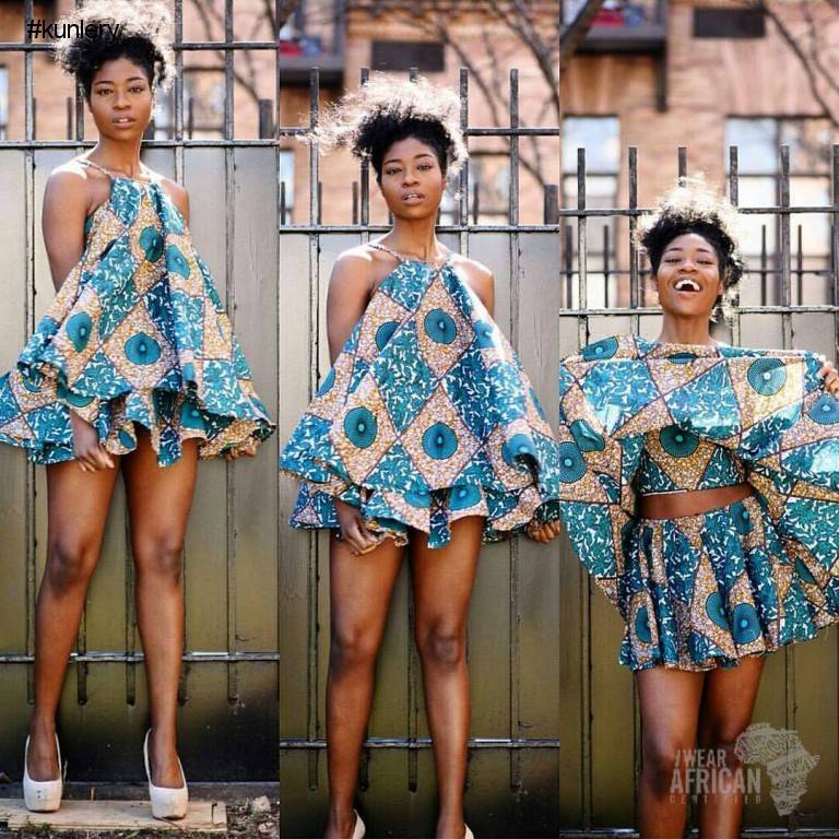 INCREDIBLY CUTE THIN STRAP ANKARA STYLES YOU NEED TO SEE