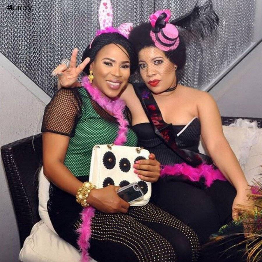 SEE PICTURES FROM MONALISA CHINDA’S BURLESQUE THEMED BRIDAL SHOWER