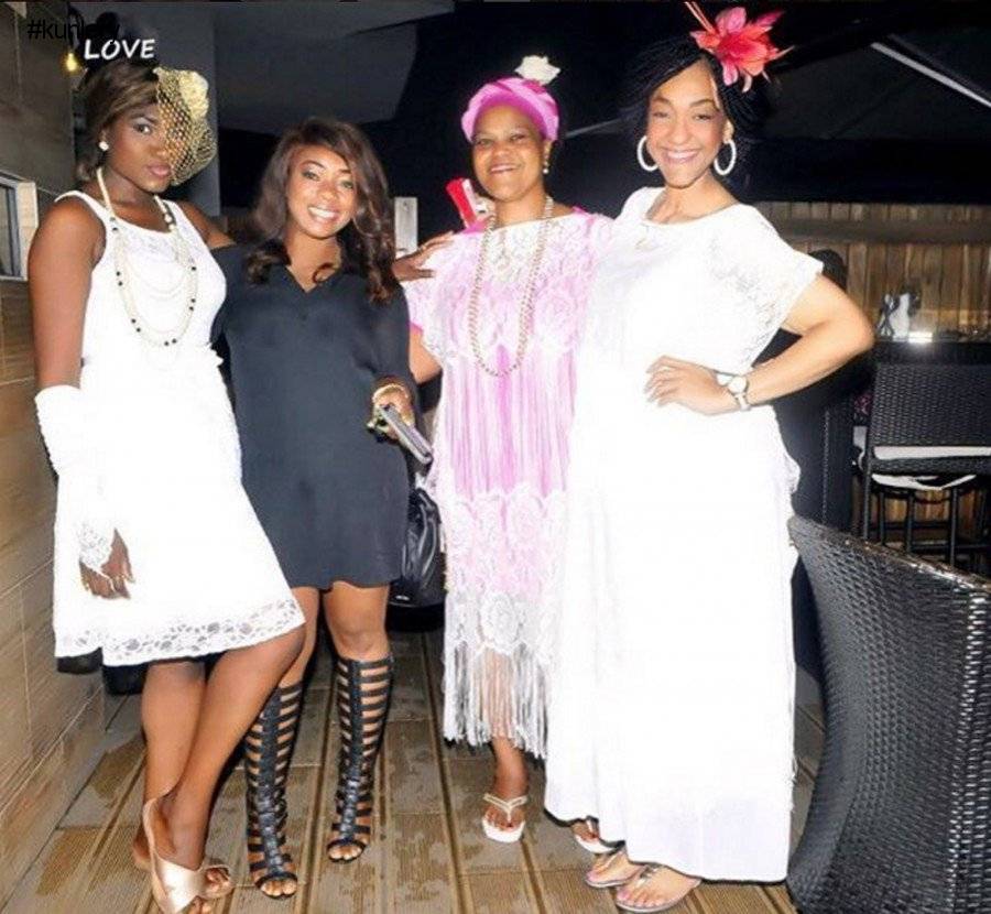 SEE PICTURES FROM MONALISA CHINDA’S BURLESQUE THEMED BRIDAL SHOWER