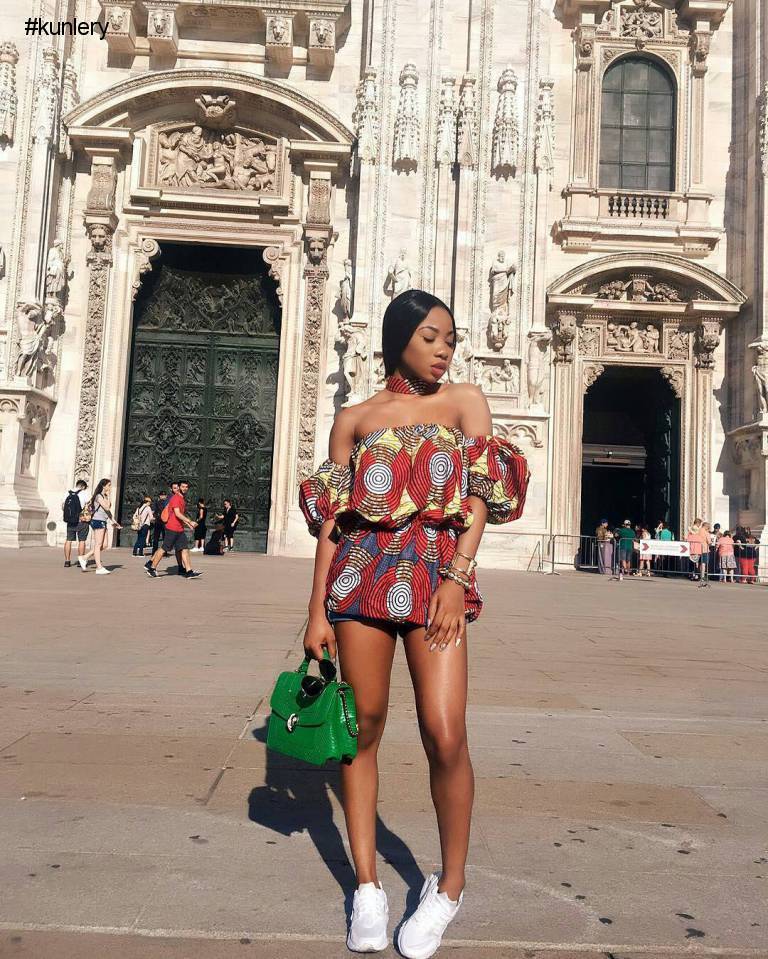 HAVE AN AFRICAN PRINT TYPE OF MONTH WITH THIS CASUAL ANKARA STYLES