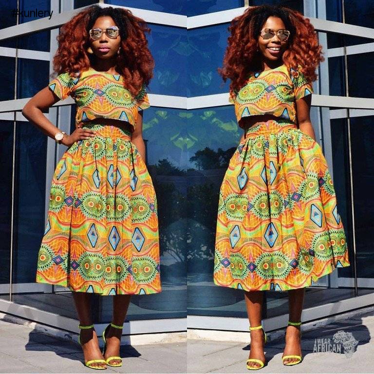 HAVE AN AFRICAN PRINT TYPE OF MONTH WITH THIS CASUAL ANKARA STYLES