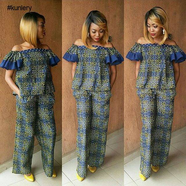 HAVE AN AFRICAN PRINT TYPE OF MONTH WITH THIS CASUAL ANKARA STYLES