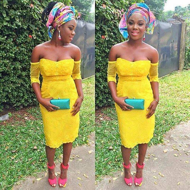 MORE INCREDIBLE SHORT LACE GOWN STYLES YOU NEED TO SEE