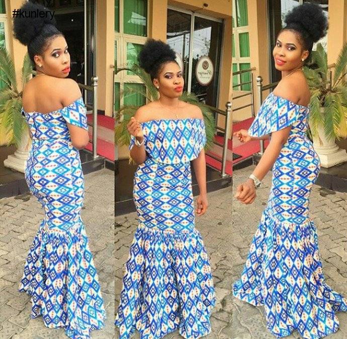 THE LATEST TRENDING ANKARA MERMAID DRESS YOU NEED TO ROCK