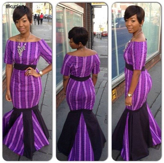 THE LATEST TRENDING ANKARA MERMAID DRESS YOU NEED TO ROCK