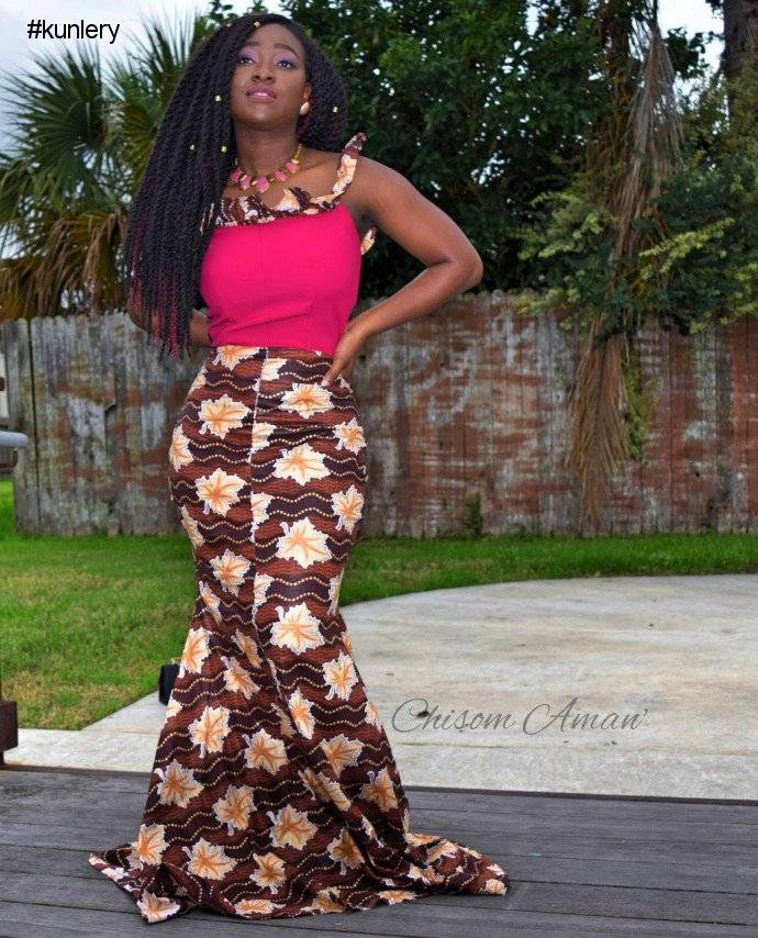 THE LATEST TRENDING ANKARA MERMAID DRESS YOU NEED TO ROCK