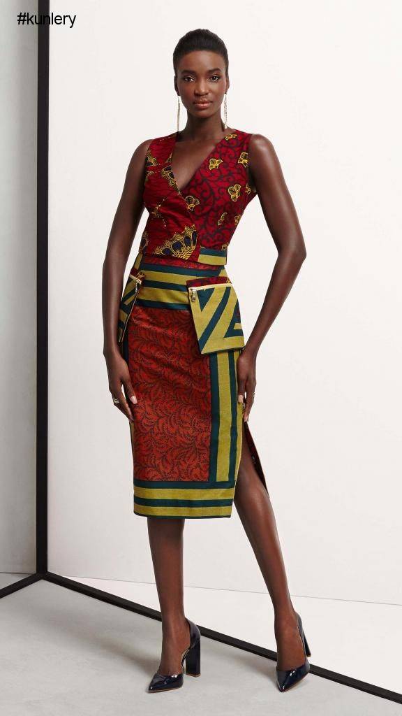 FLAUNT YOUR FLAWLESS SKIN IN ANKARA SLEEVELESS DRESSES