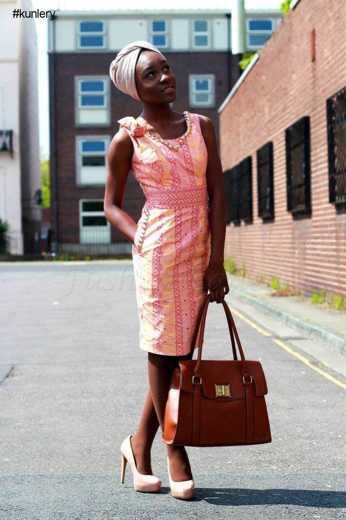 FLAUNT YOUR FLAWLESS SKIN IN ANKARA SLEEVELESS DRESSES