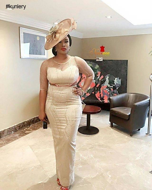 fashion nova : CHAMPAGNE COLORED ASO EBI STYLES THAT WOULD KNOCK YOU OFF YOUR FEET