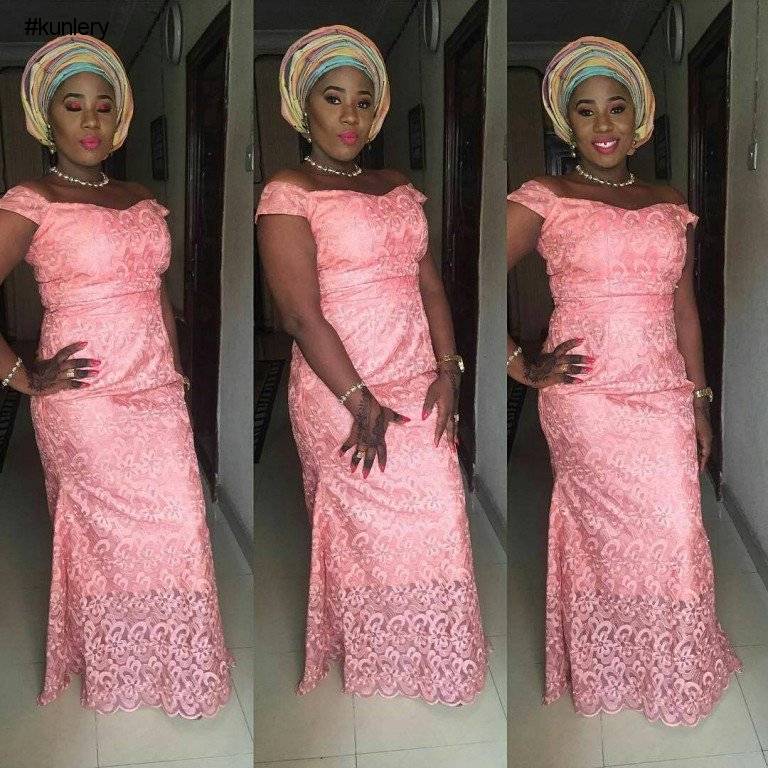 THE COOLEST PINK LACE ASO EBI STYLES YOU NEED TO SEE