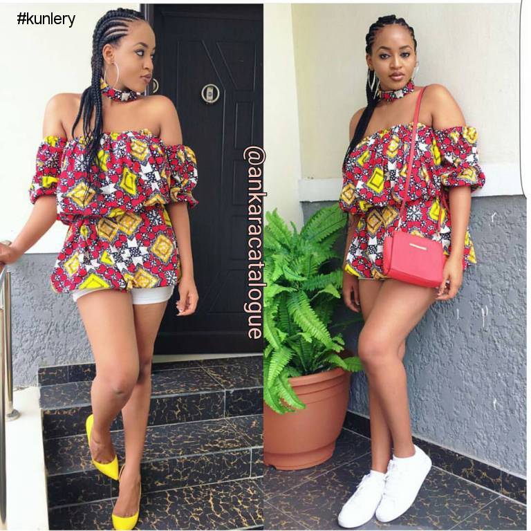 LATEST ANKARA STYLES PERFECT FOR THE WEEKEND OUTING