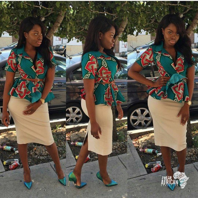 Why Peplum Tops Are Such A Hit Amongst African Women